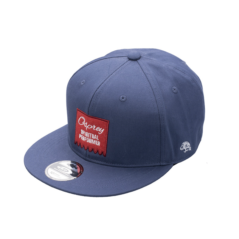 CASQUETTE PLATE O.S.P - MARRON ROUGE/NOIR 08