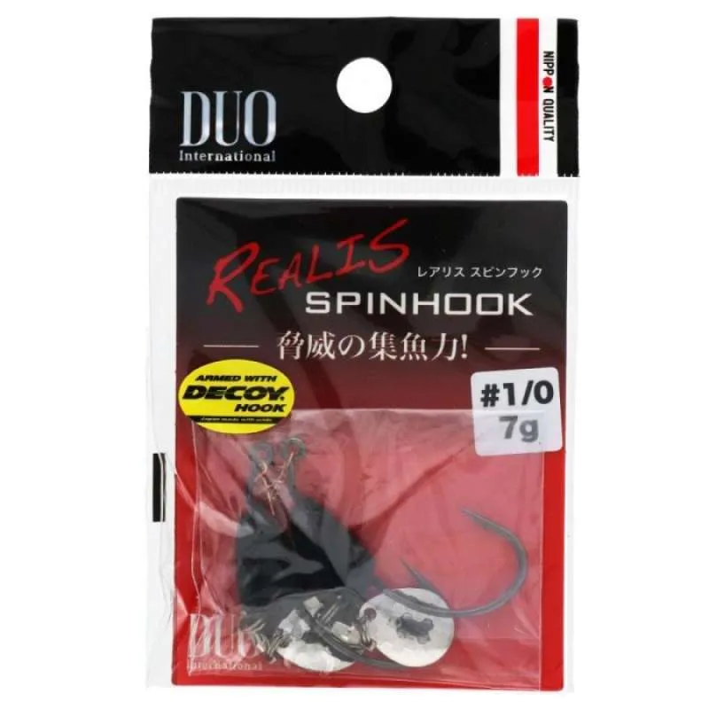 DUO Realis Spin Hook - Matt Black
