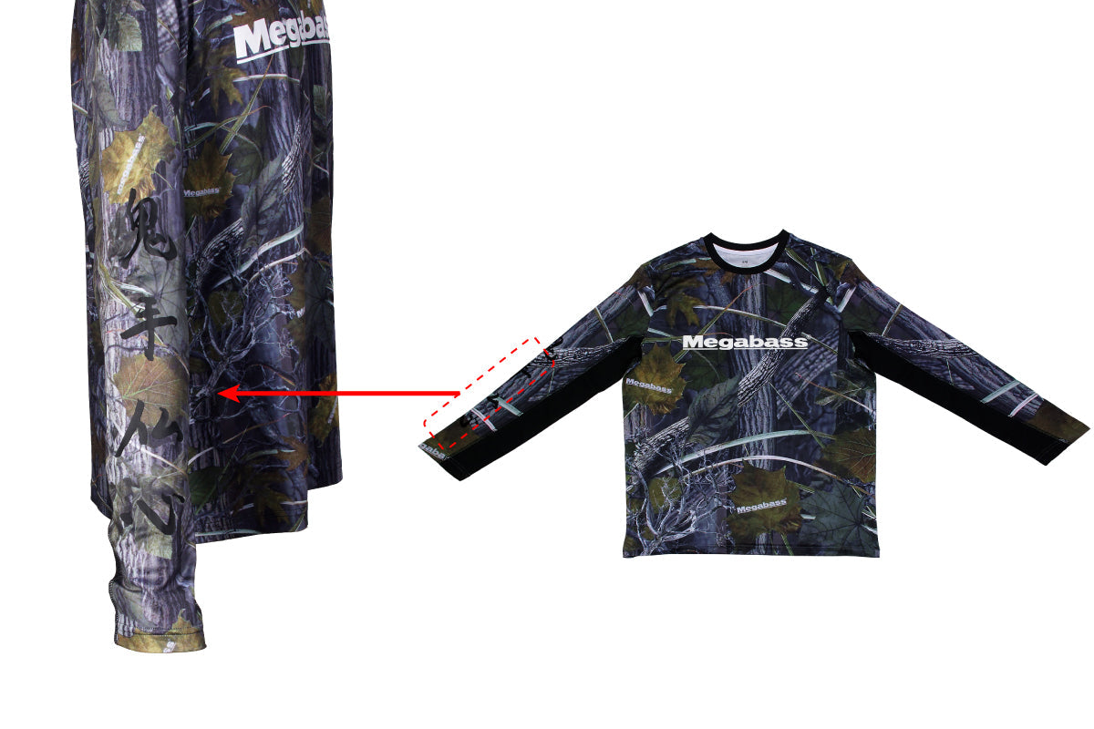 Megabass Game Long Sleeve - White