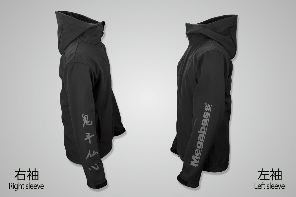 Megabass BLOWattack Hoodie - Black