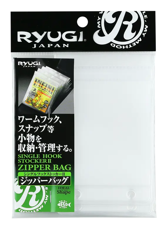 Ryugi Single Hook Stocker II Zipper