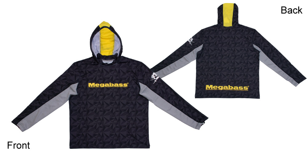 Megabass Game Hoodie - Black