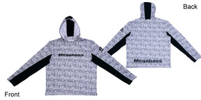 Megabass Game Hoodie - White